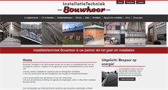Desktop Screenshot of installatietechniekbouwheer.nl