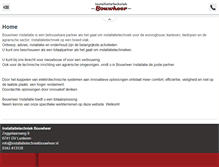 Tablet Screenshot of installatietechniekbouwheer.nl
